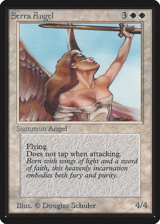 Serra Angel [Limited Edition Beta] | Magic Magpie