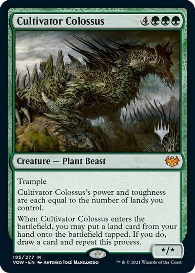 Cultivator Colossus (Promo Pack) [Innistrad: Crimson Vow Promos] | Magic Magpie