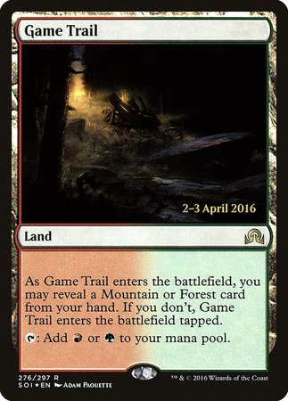 Game Trail [Shadows over Innistrad Promos] | Magic Magpie