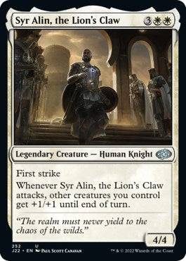 Syr Alin, the Lion's Claw [Jumpstart 2022] | Magic Magpie