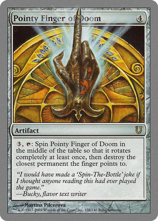 Pointy Finger of Doom [Unhinged] | Magic Magpie