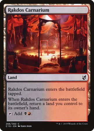 Rakdos Carnarium [Commander 2019] | Magic Magpie