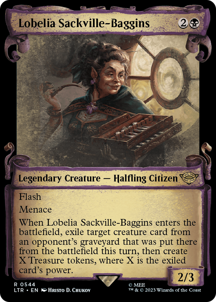 Lobelia Sackville-Baggins [The Lord of the Rings: Tales of Middle-Earth Showcase Scrolls] | Magic Magpie