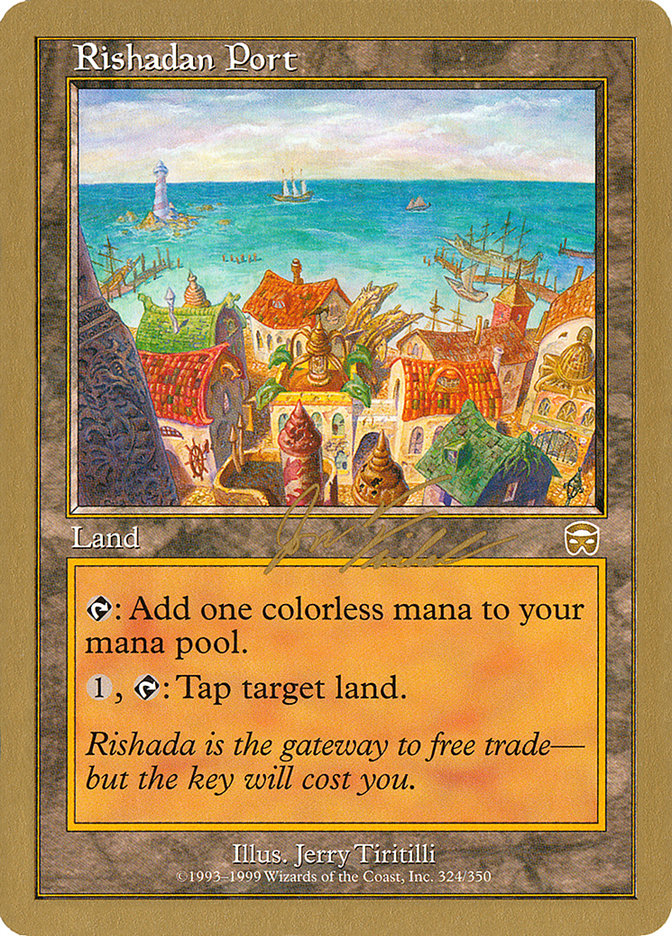 Rishadan Port (Jon Finkel) [World Championship Decks 2000] | Magic Magpie