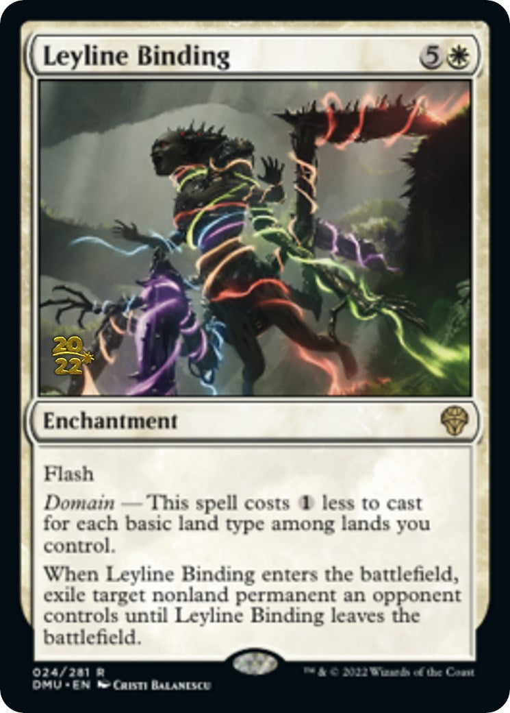 Leyline Binding [Dominaria United Prerelease Promos] | Magic Magpie