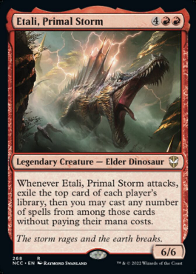 Etali, Primal Storm [Streets of New Capenna Commander] | Magic Magpie