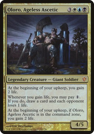 Oloro, Ageless Ascetic (Commander 2013) [Commander 2013 Oversized] | Magic Magpie