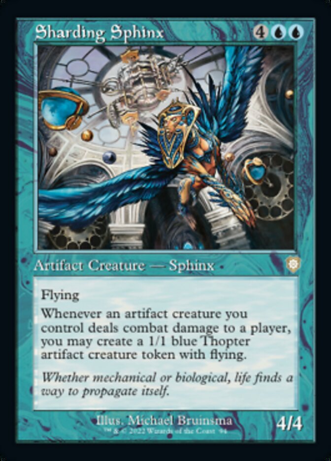 Sharding Sphinx (Retro) [The Brothers' War Commander] | Magic Magpie