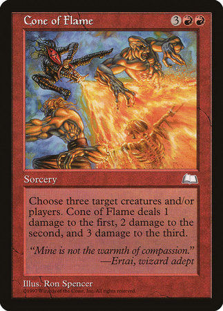 Cone of Flame [Weatherlight] | Magic Magpie