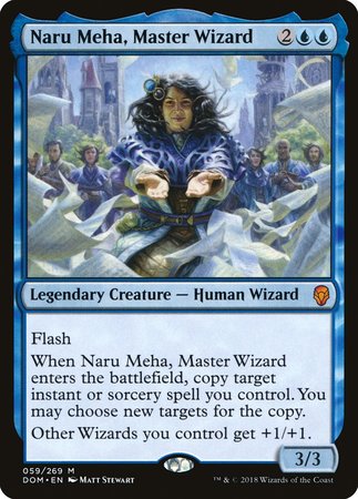 Naru Meha, Master Wizard [Dominaria] | Magic Magpie