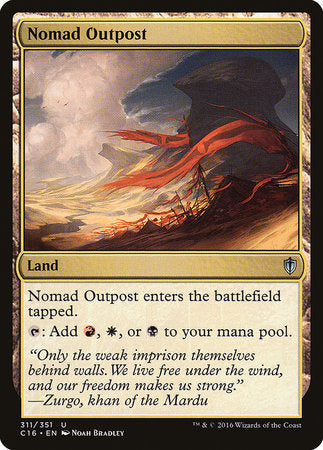 Nomad Outpost [Commander 2016] | Magic Magpie