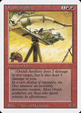 Orcish Artillery [Revised Edition] | Magic Magpie