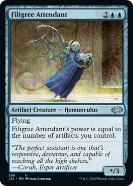 Filigree Attendant [Jumpstart 2022] | Magic Magpie