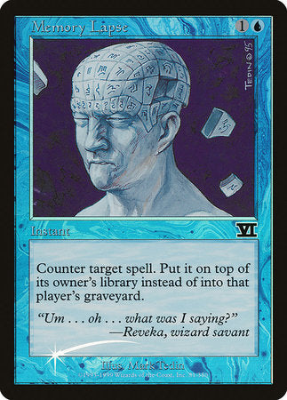Memory Lapse [Judge Gift Cards 1999] | Magic Magpie