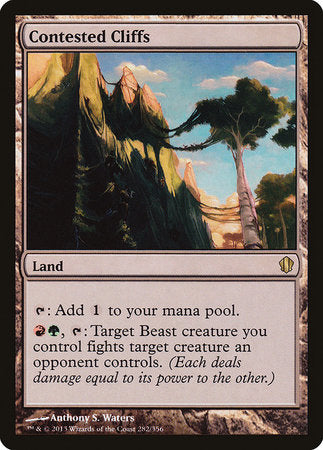 Contested Cliffs [Commander 2013] | Magic Magpie
