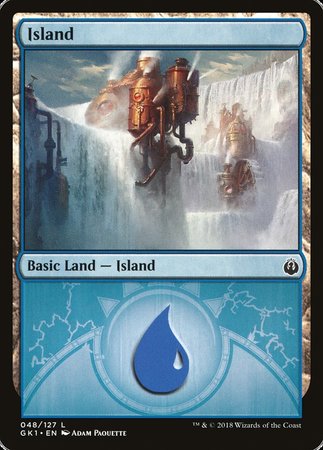 Island (48) [GRN Guild Kit] | Magic Magpie