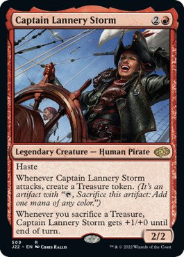 Captain Lannery Storm [Jumpstart 2022] | Magic Magpie