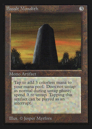 Basalt Monolith (IE) [Intl. Collectors’ Edition] | Magic Magpie