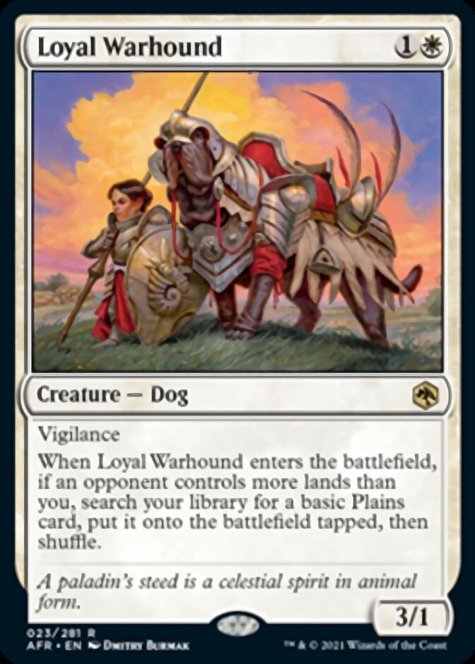 Loyal Warhound [Dungeons & Dragons: Adventures in the Forgotten Realms] | Magic Magpie
