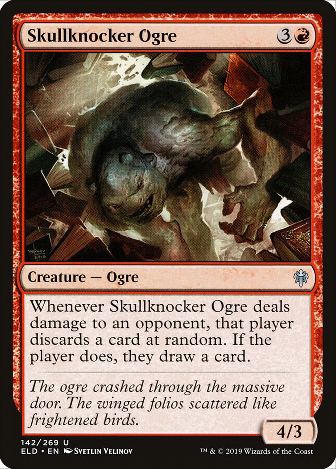 Skullknocker Ogre [Throne of Eldraine] | Magic Magpie