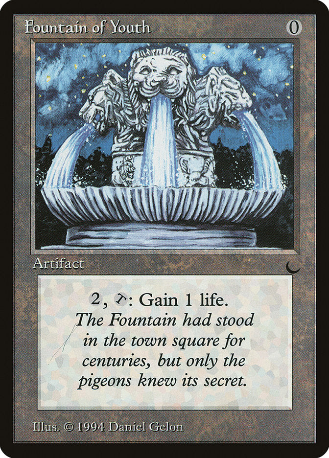 Fountain of Youth (Misprinted) [The Dark] | Magic Magpie