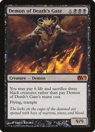 Demon of Death's Gate [Magic 2011] | Magic Magpie