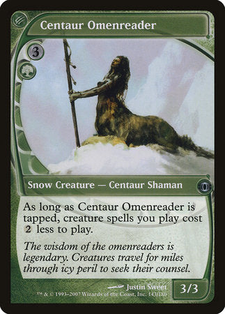 Centaur Omenreader [Future Sight] | Magic Magpie