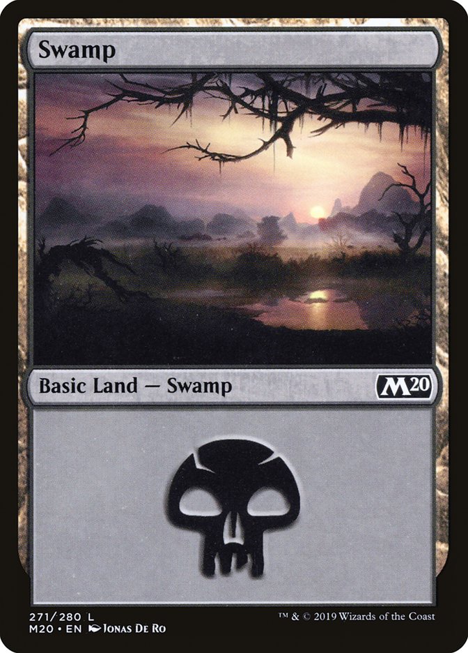 Swamp (#271) [Core Set 2020] | Magic Magpie