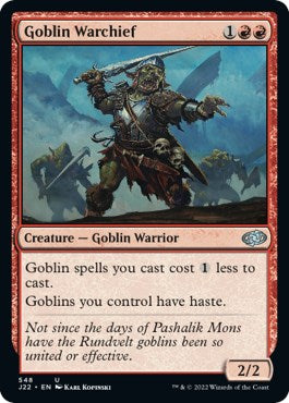 Goblin Warchief [Jumpstart 2022] | Magic Magpie