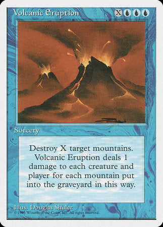 Volcanic Eruption [Fourth Edition] | Magic Magpie