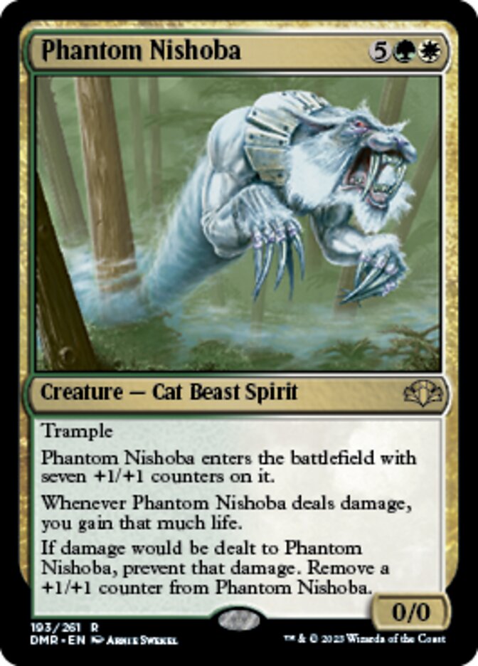 Phantom Nishoba [Dominaria Remastered] | Magic Magpie