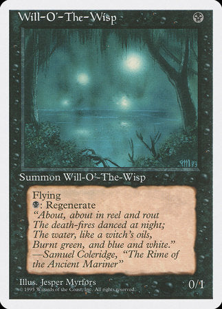 Will-o'-the-Wisp [Fourth Edition] | Magic Magpie