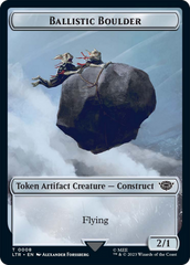 Ballistic Boulder // Food Token (11) Double-Sided Token [The Lord of the Rings: Tales of Middle-Earth Tokens] | Magic Magpie