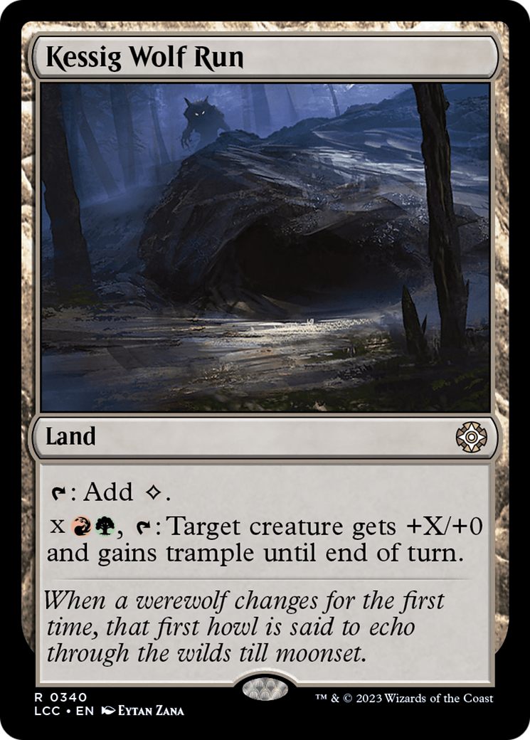 Kessig Wolf Run [The Lost Caverns of Ixalan Commander] | Magic Magpie