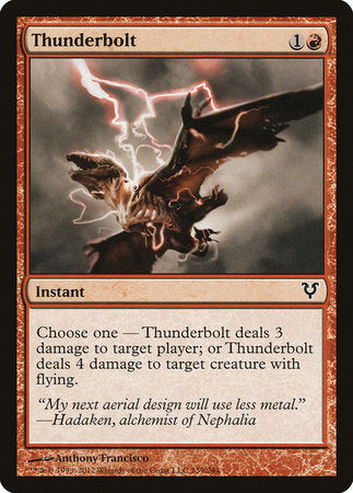 Thunderbolt [Avacyn Restored] | Magic Magpie