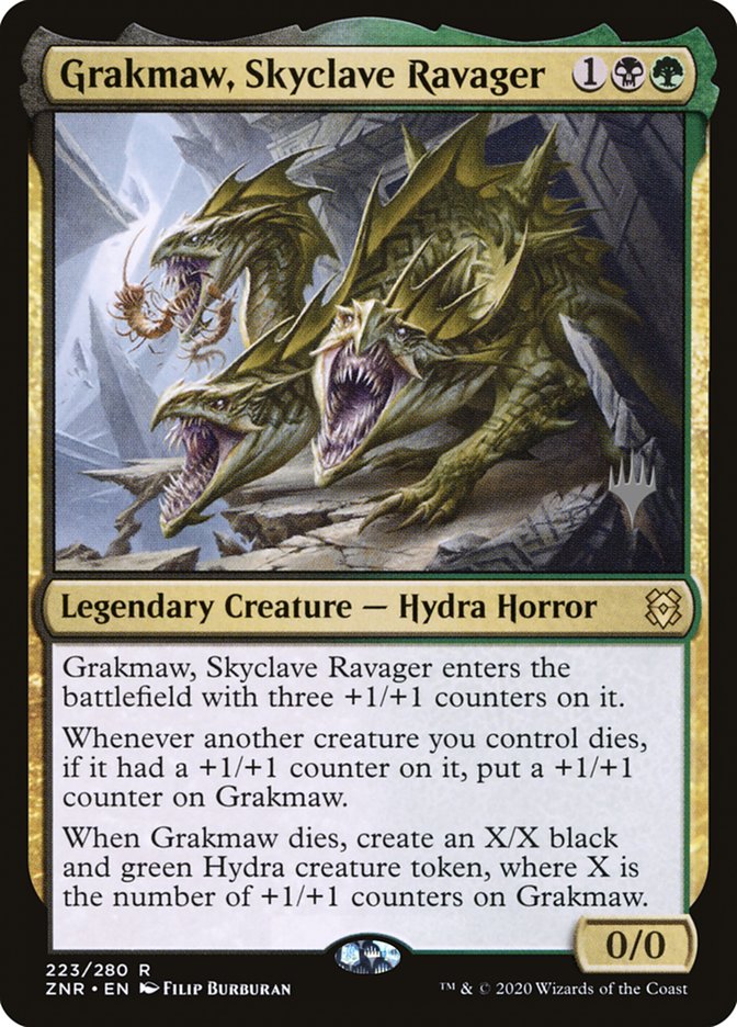 Grakmaw, Skyclave Ravager (Promo Pack) [Zendikar Rising Promos] | Magic Magpie