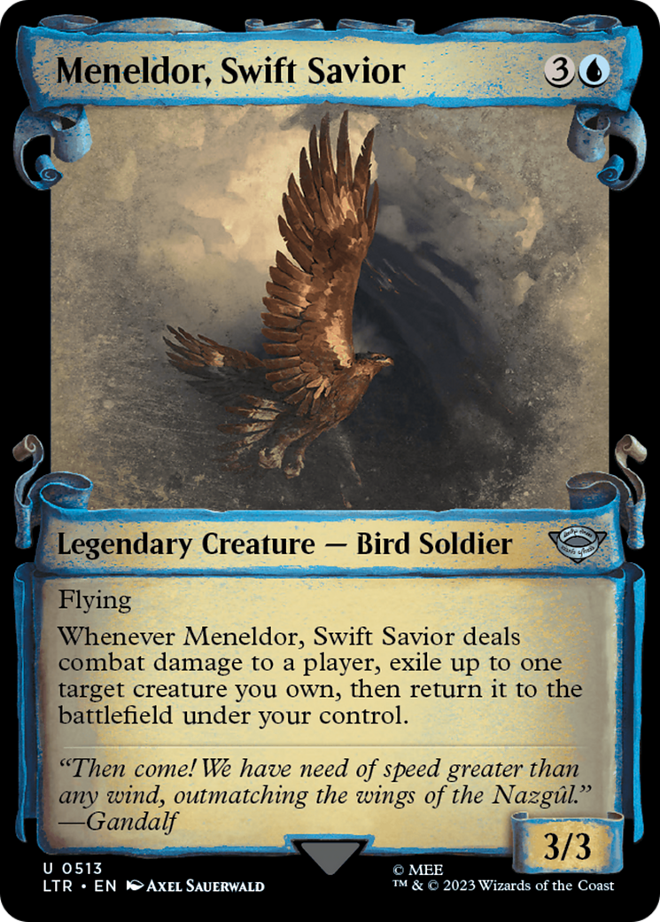 Meneldor, Swift Savior [The Lord of the Rings: Tales of Middle-Earth Showcase Scrolls] | Magic Magpie