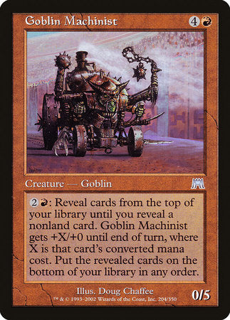 Goblin Machinist [Onslaught] | Magic Magpie