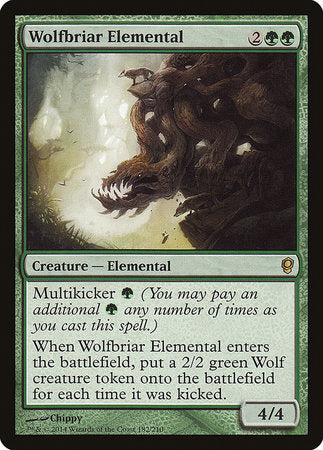 Wolfbriar Elemental [Conspiracy] | Magic Magpie