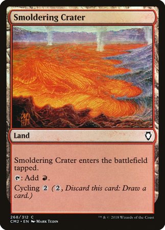 Smoldering Crater [Commander Anthology Volume II] | Magic Magpie