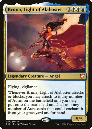 Bruna, Light of Alabaster [Commander 2018] | Magic Magpie