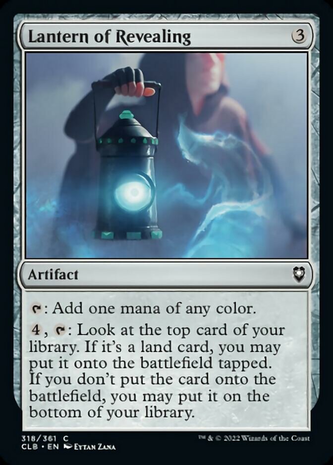 Lantern of Revealing [Commander Legends: Battle for Baldur's Gate] | Magic Magpie