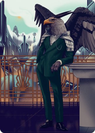 Falco Spara, Pactweaver 2 Art Card [Streets of New Capenna Art Series] | Magic Magpie