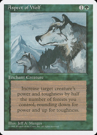 Aspect of Wolf [Fourth Edition] | Magic Magpie