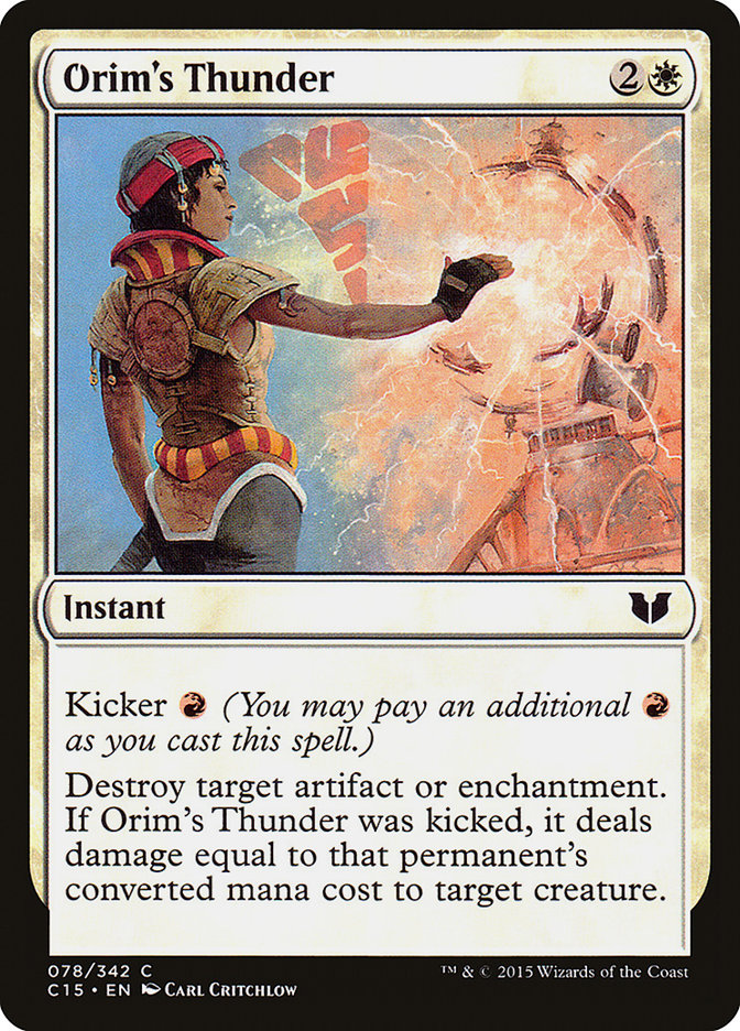 Orim's Thunder [Commander 2015] | Magic Magpie