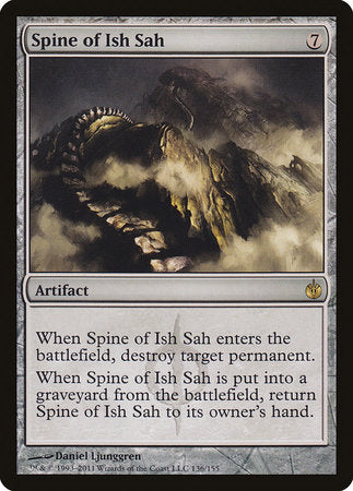 Spine of Ish Sah [Mirrodin Besieged] | Magic Magpie