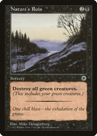 Nature's Ruin [Portal] | Magic Magpie