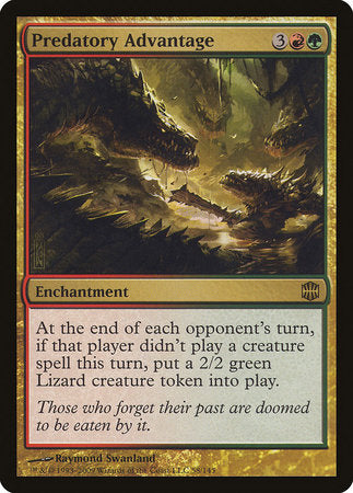 Predatory Advantage [Alara Reborn] | Magic Magpie