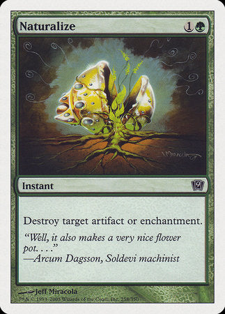 Naturalize [Ninth Edition] | Magic Magpie