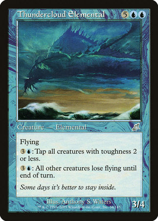 Thundercloud Elemental [Scourge] | Magic Magpie